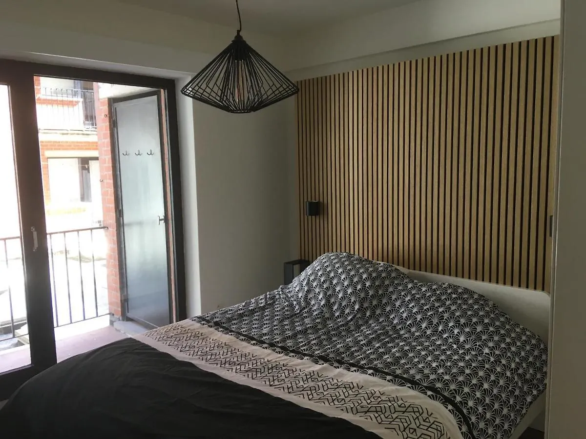 Apartment Charmant Appartement Met Frontaal Zeezicht Middelkerke