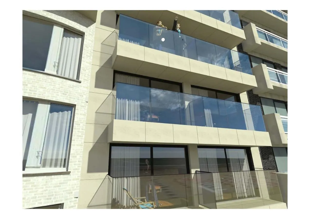 Charmant Appartement Met Frontaal Zeezicht Middelkerke Belgium